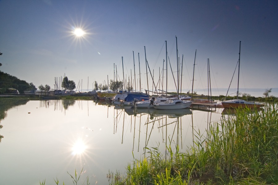 Hafen in der Nachmittagssonne