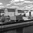 Hafen in der Stadt