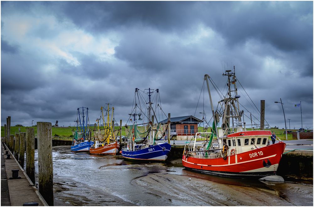 Hafen in  Dorum .....