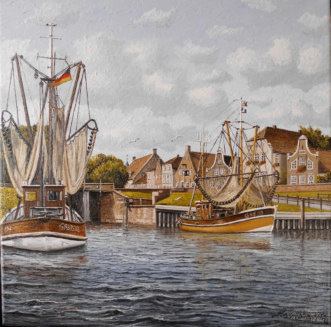 Hafen in Greetsiel-Ostfriesland