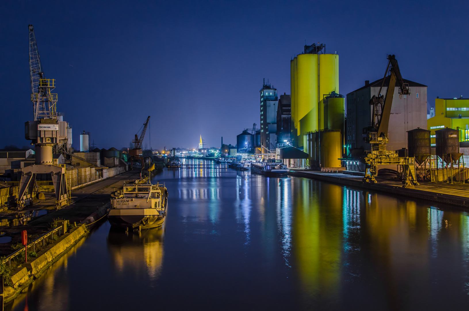 Hafen in Hamm Westfalen