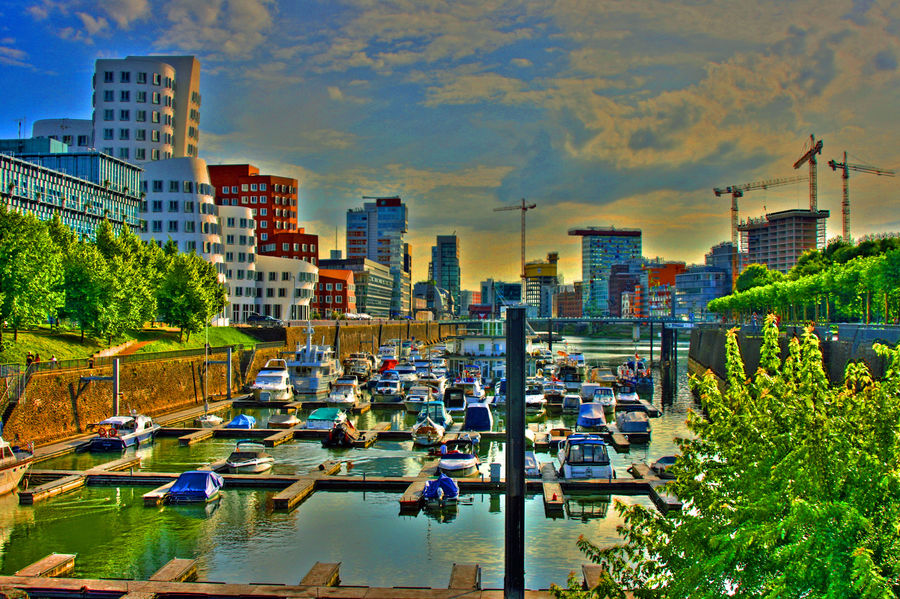 Hafen in HDR