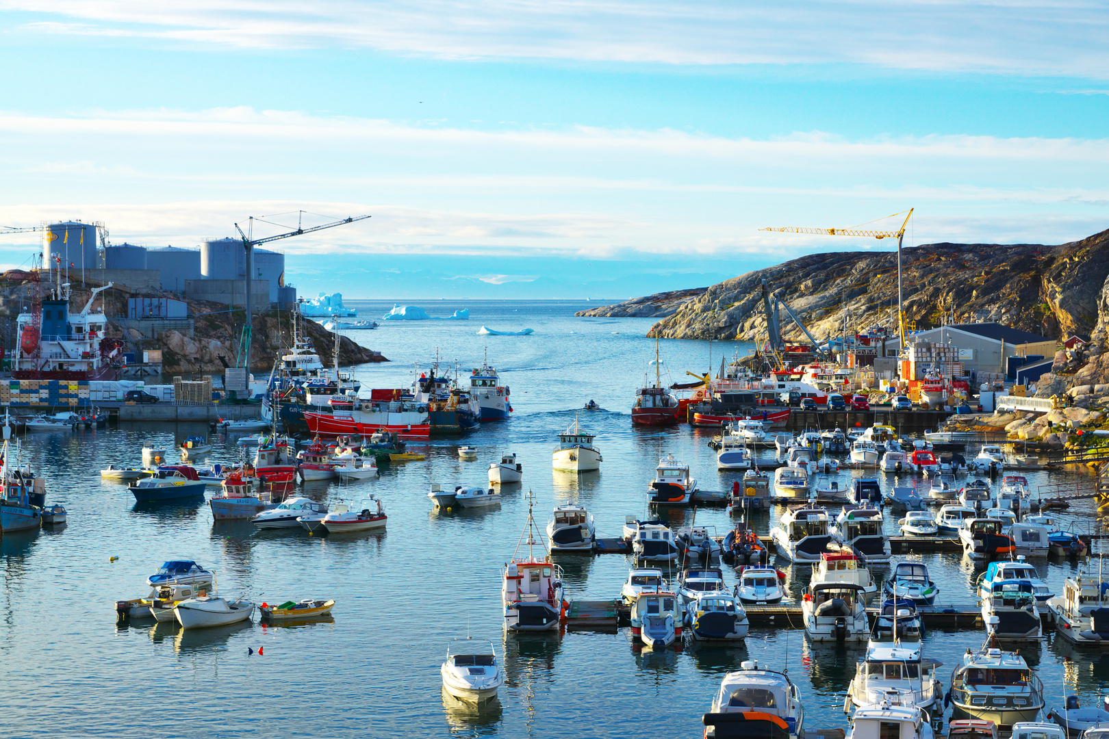 Hafen in Ilulissat