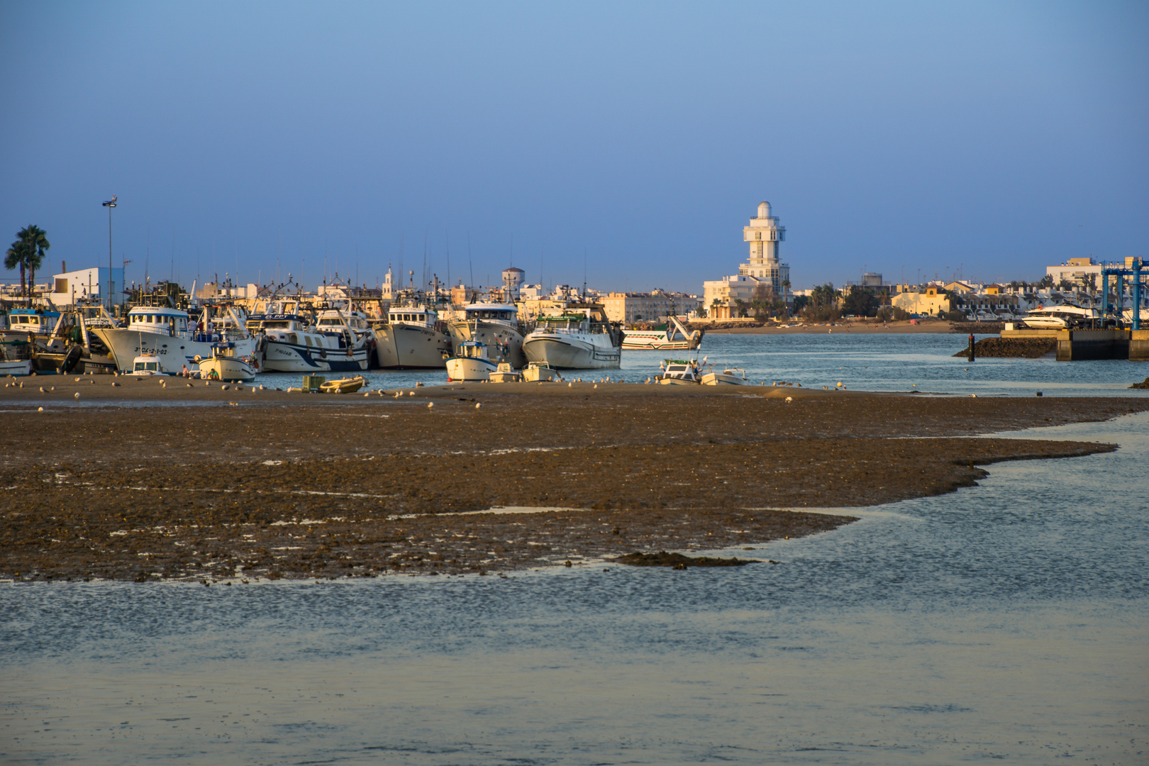 Hafen in Isla Canela 