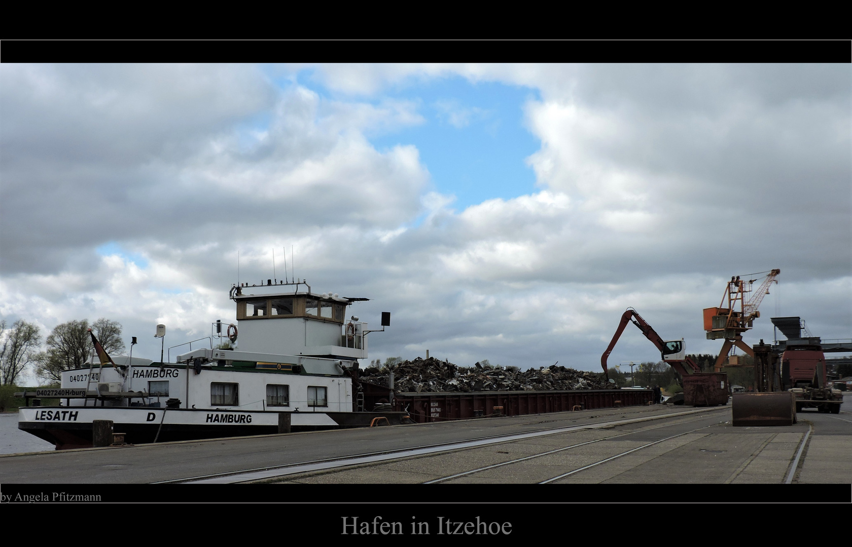 Hafen in Itzehoe