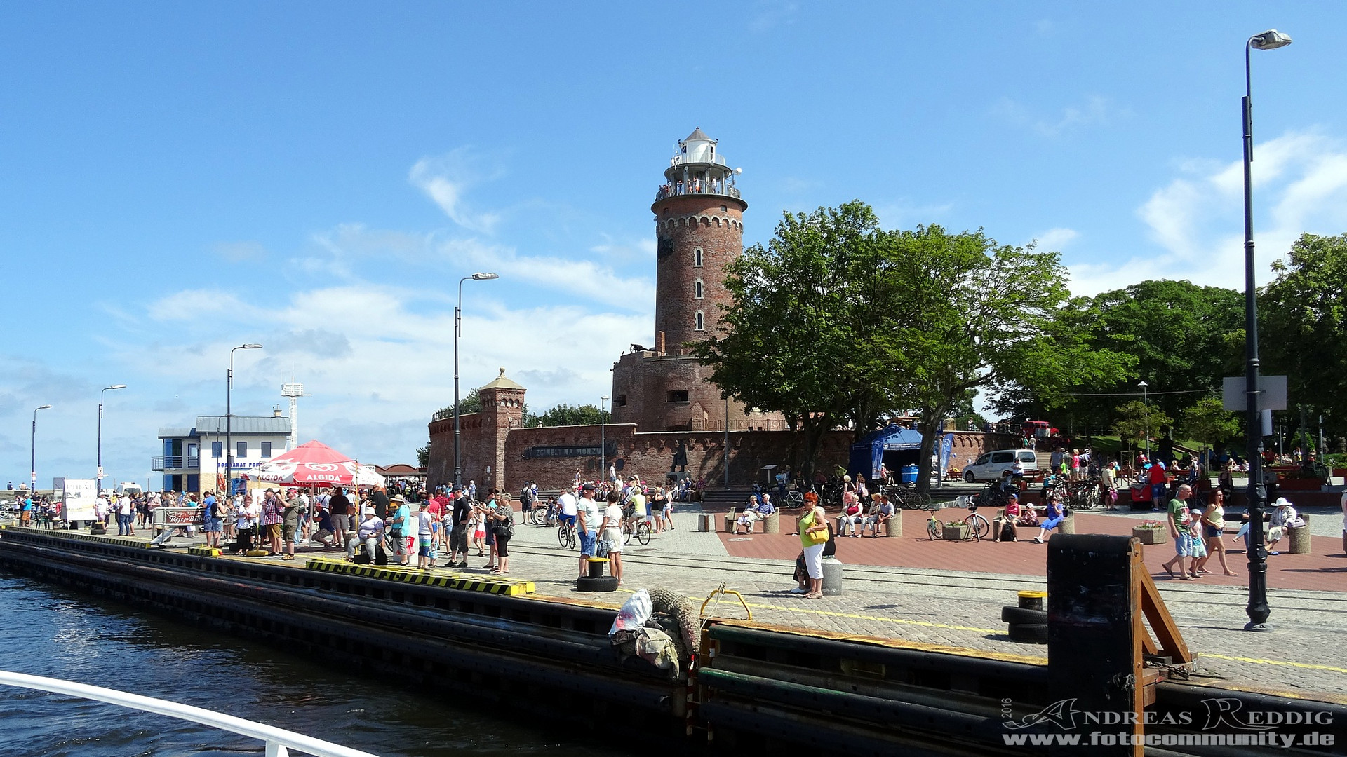 Hafen in Kolberg/Polen - 13.Juli 2016