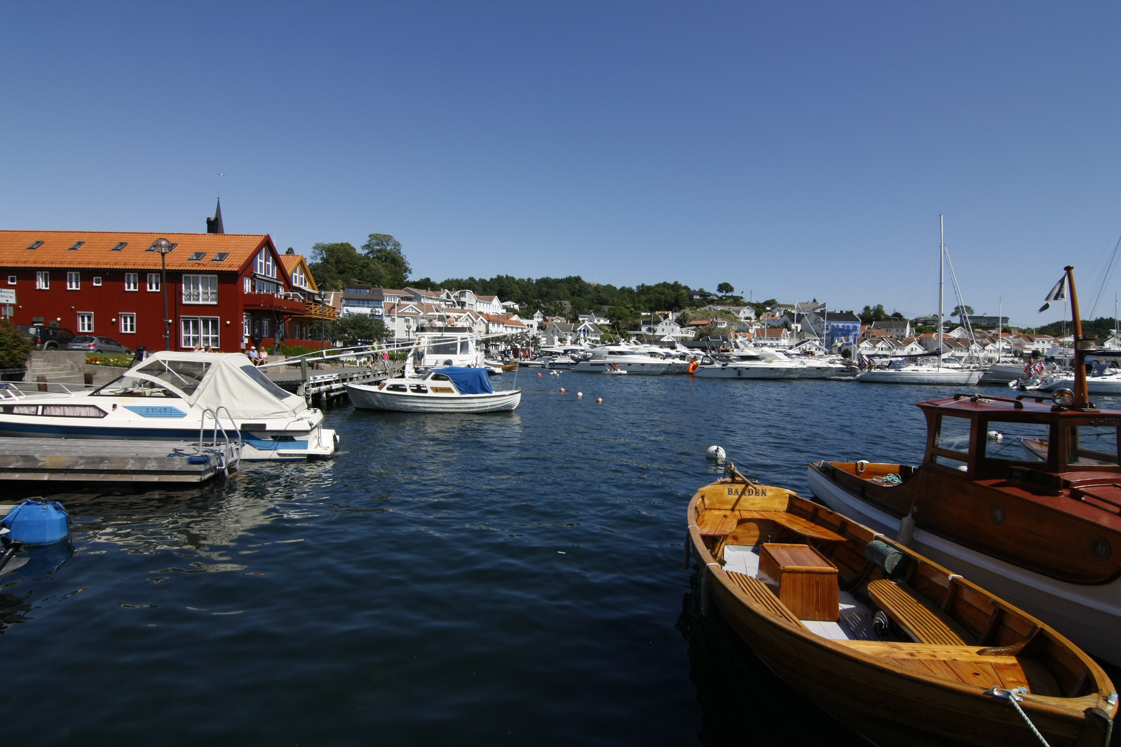 Hafen in Lillesand