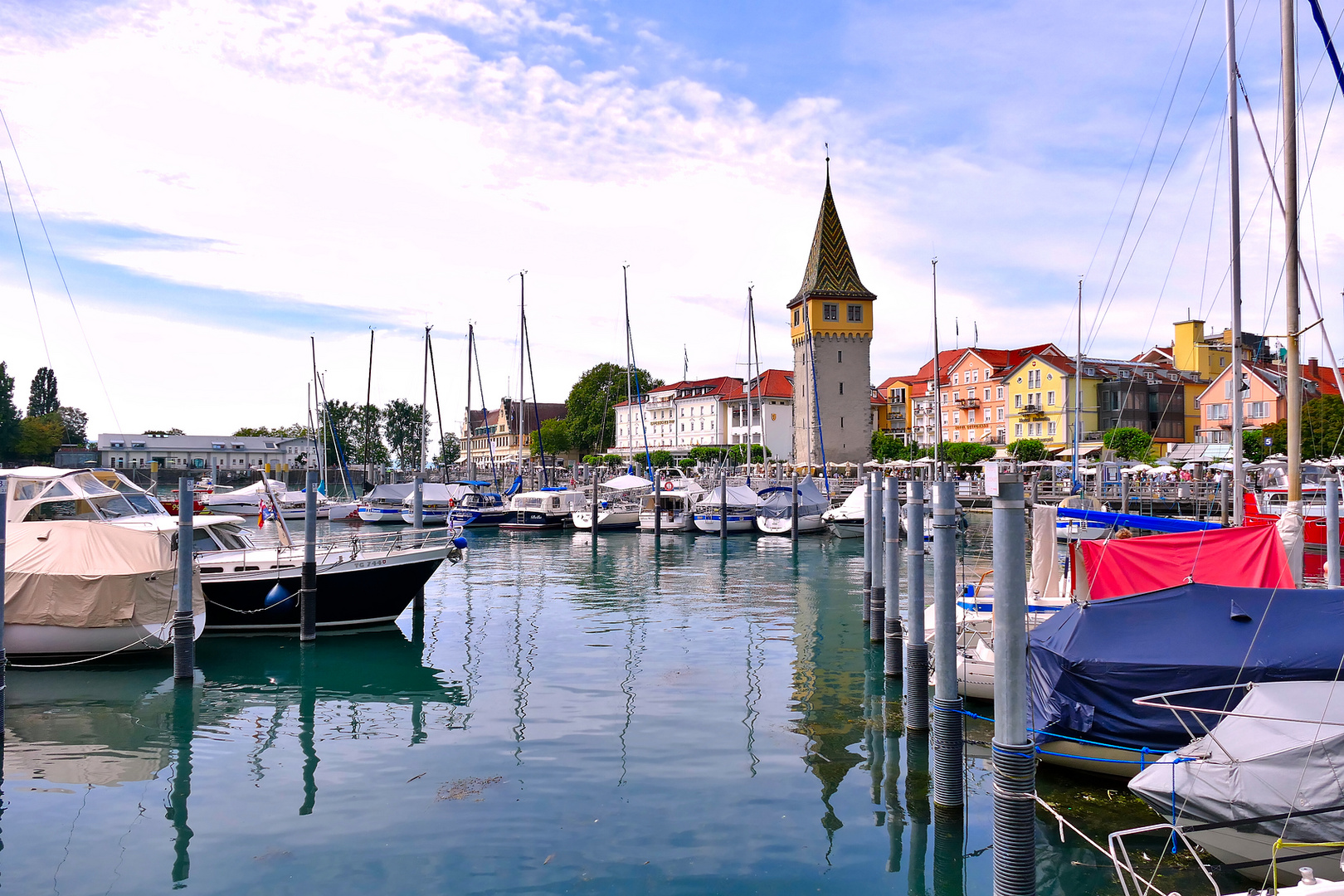 Hafen in Lindau (Bodensee)