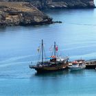 Hafen in Lindos