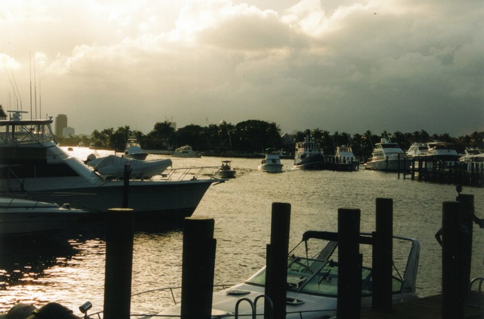 Hafen in Miami, Florida