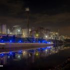 Hafen in Neuss an der Planger Mühle