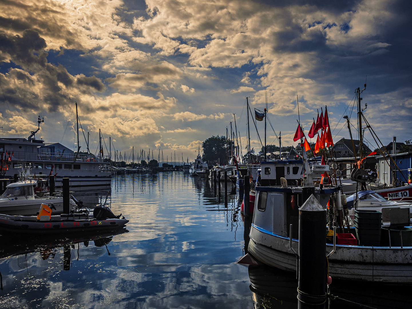 Hafen in Niendorf/Ostsee