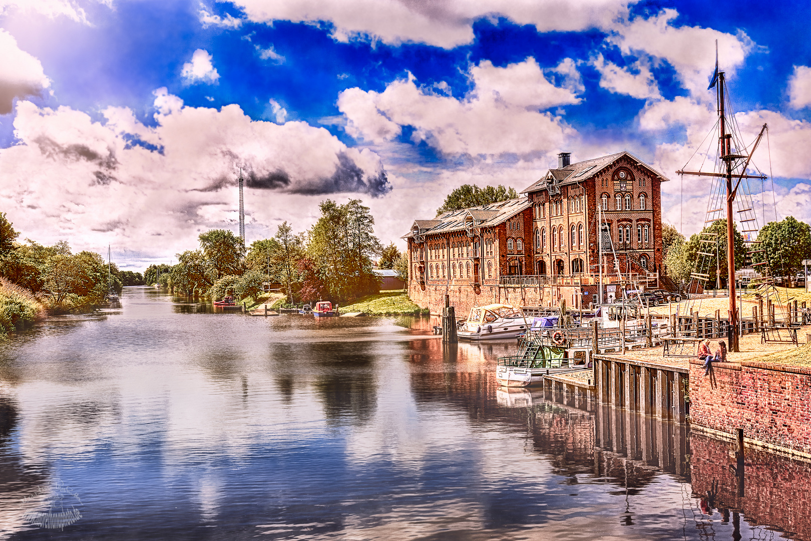 Hafen in Norden/Niedersachsen