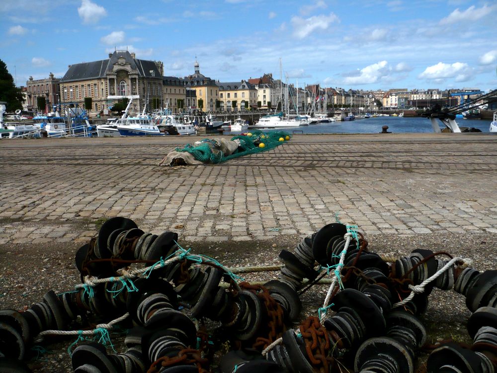 Hafen in Nordfrankreich