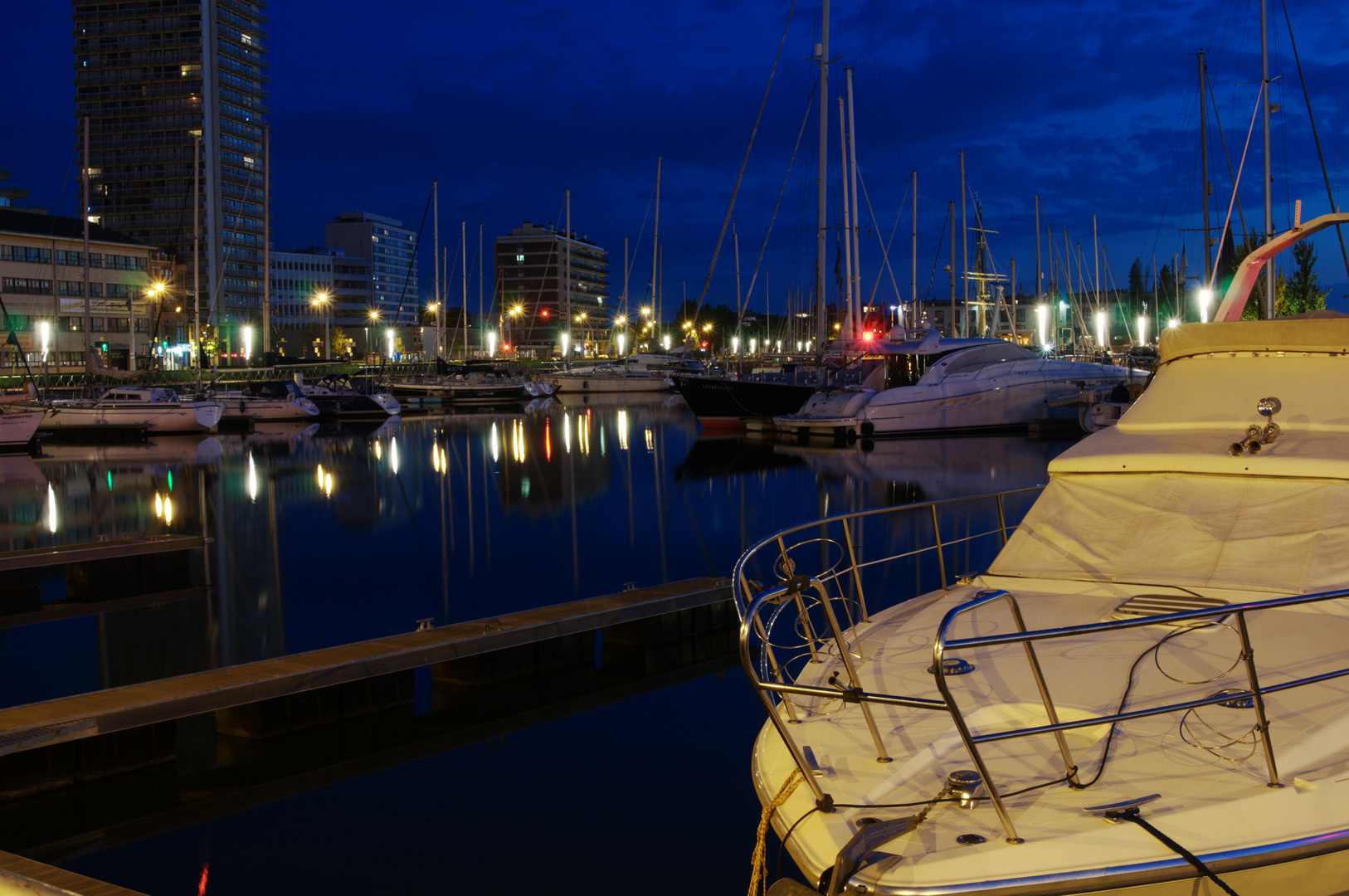 Hafen in Oostende