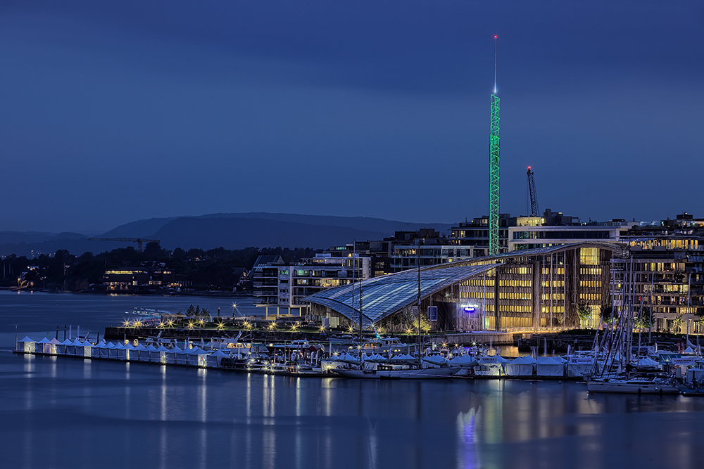 Hafen in Oslo