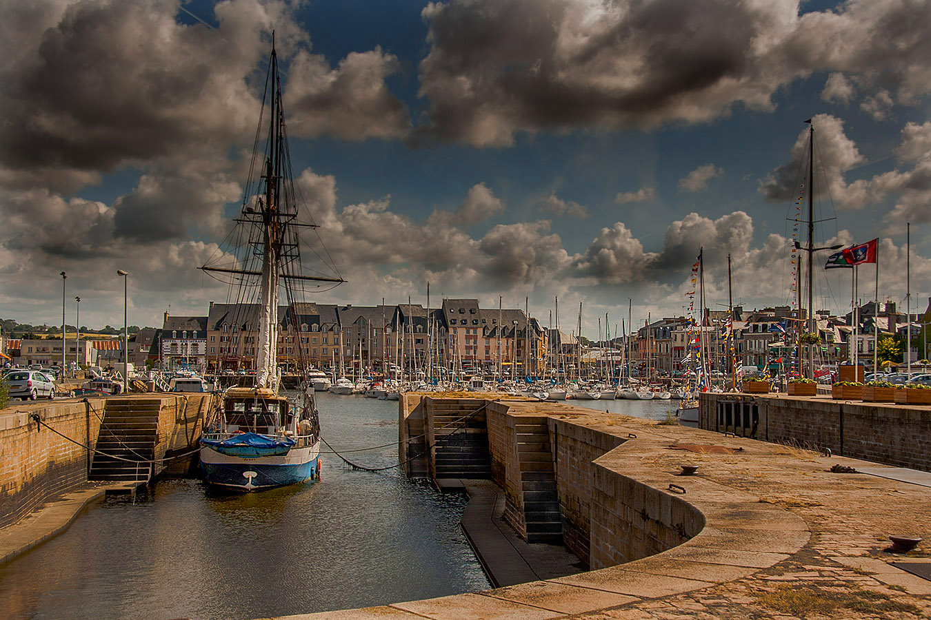 Hafen in Paimpol