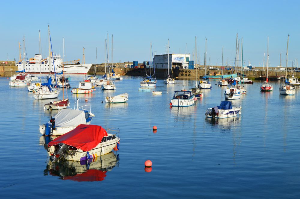 Hafen in Penzance, Cornwall