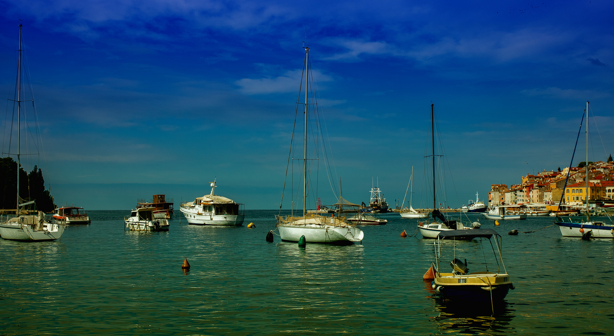 Hafen in Rovinj