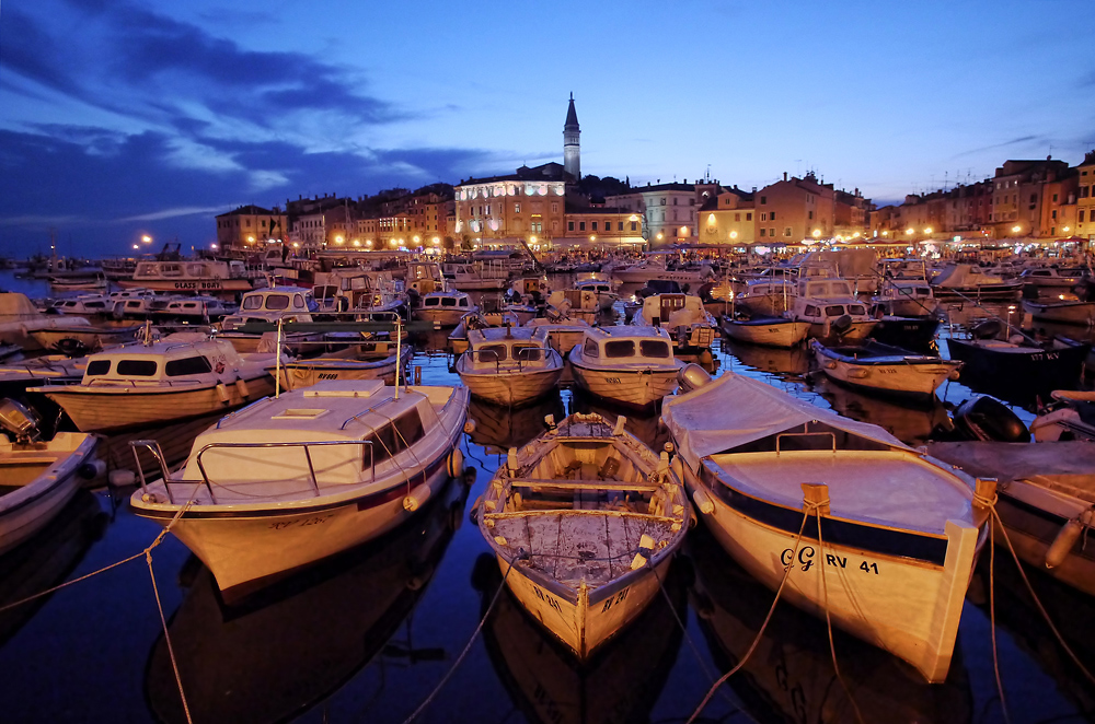 Hafen in Rovinj