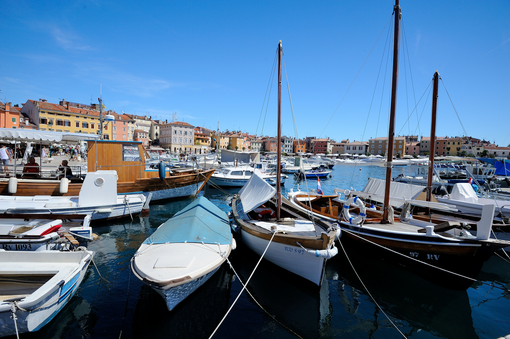 Hafen in Rovinj