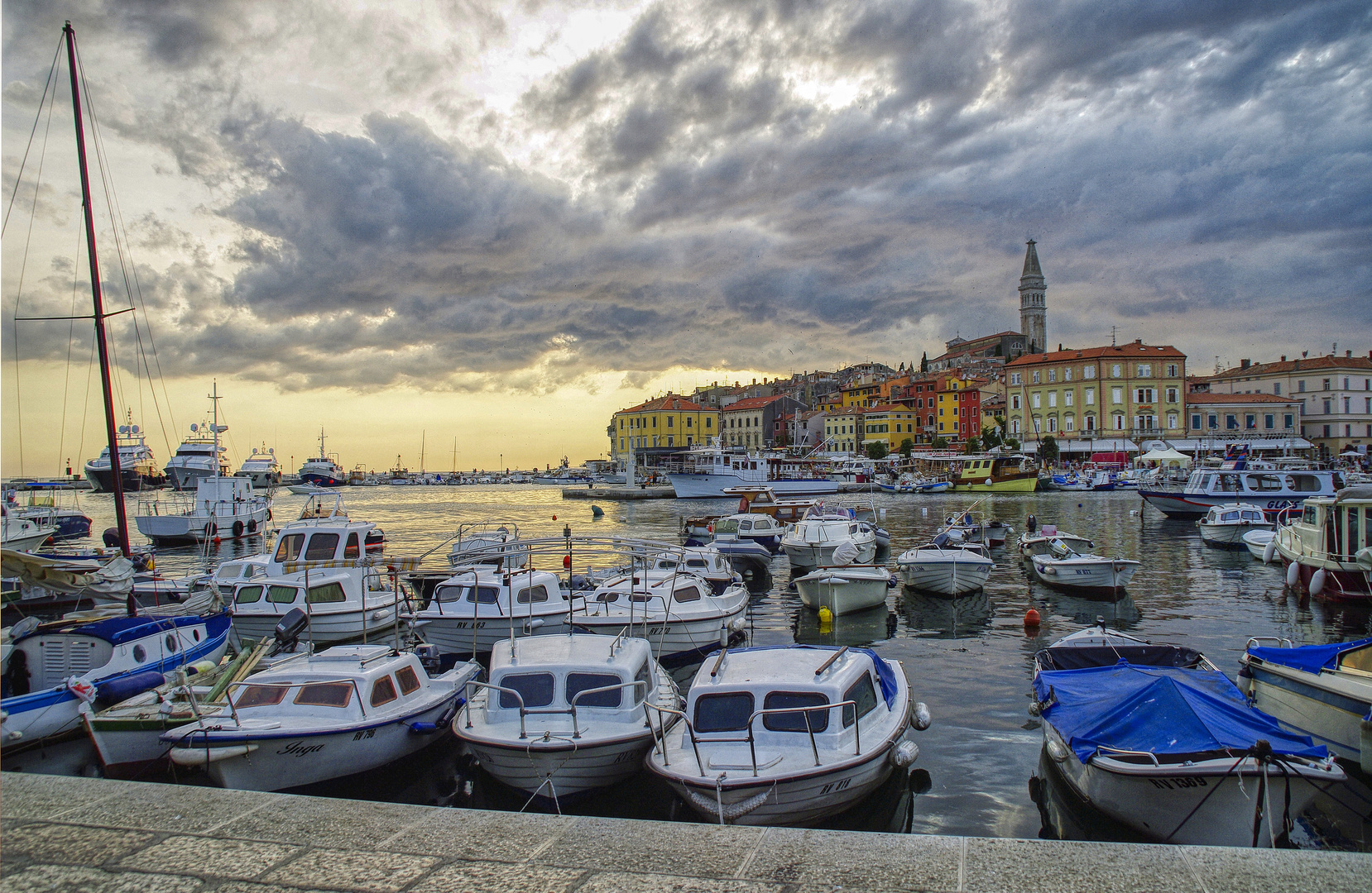 Hafen in Rovinj