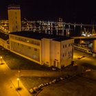 Hafen in Sassnitz bei Nacht