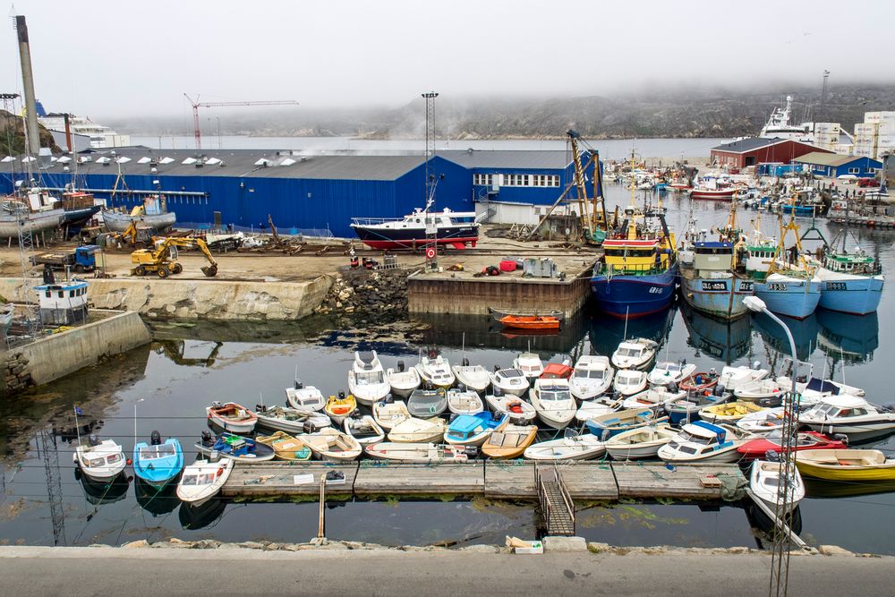 Hafen in Sisimiut