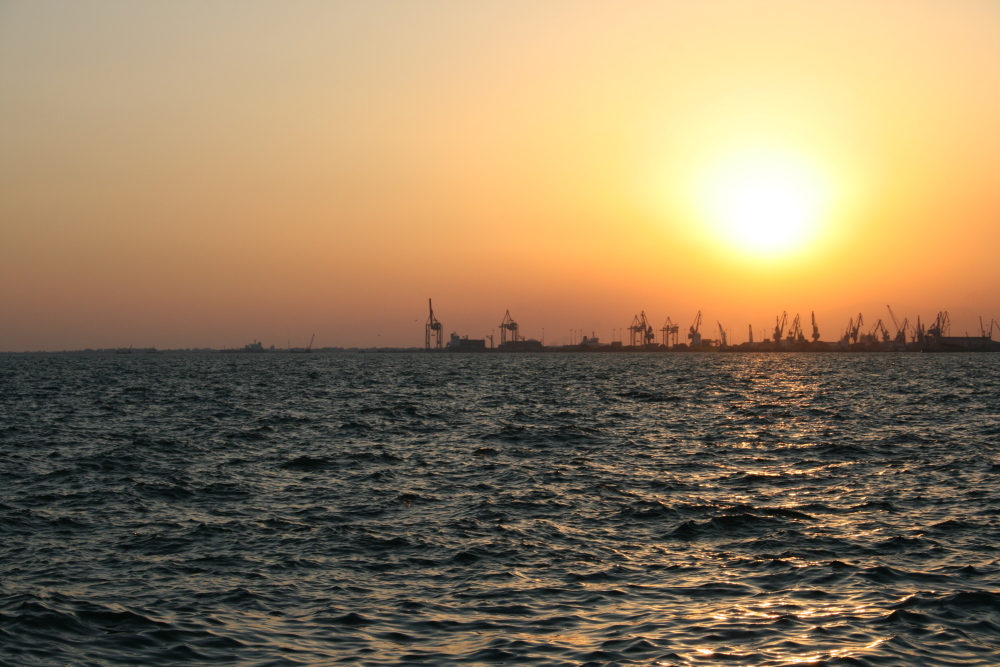 Hafen in Thessaloniki