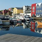 Hafen in Tórshavn - Hauptstadt der Färöer Inseln