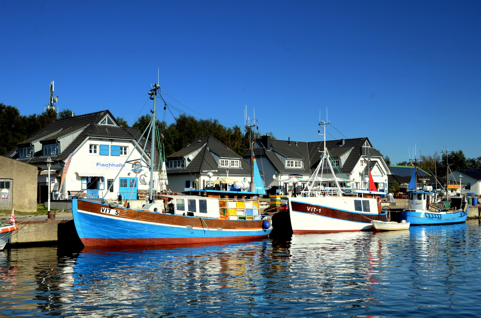 Hafen in VItte/Insel Hiddensee