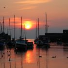 Hafen in Wales