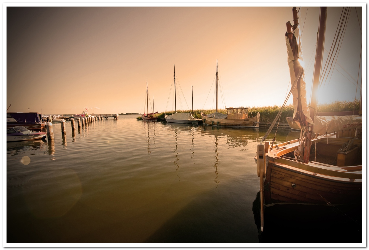 Hafen in Wieck am Darß