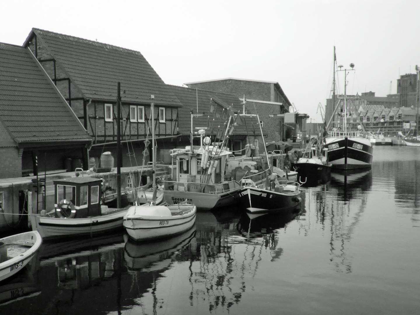 Hafen in Wismar