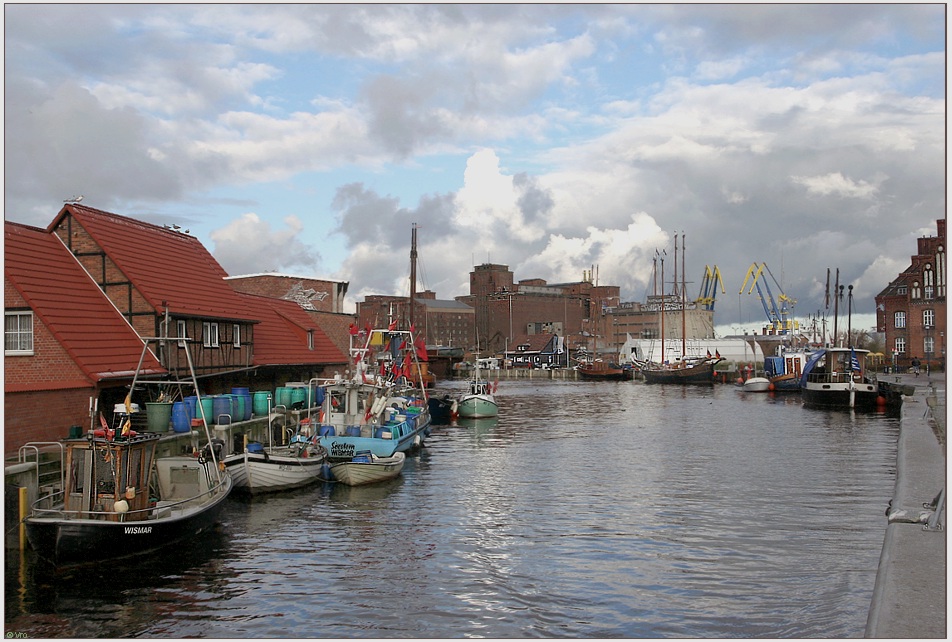 Hafen in Wismar