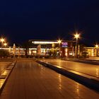 Hafen in Xanten bei Nacht