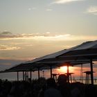 hafen kühlungsborn am abend