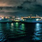 Hafen Las palmas de gran canaria - Nacht Panorama