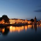 Hafen Lindau bei Nacht 2