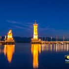 Hafen Lindau zur blauen Stunde