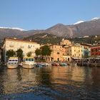 Hafen Malcesine in der Abendsonne