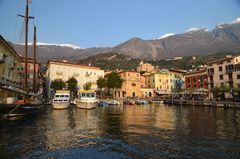 Hafen Malcesine in der Abendsonne