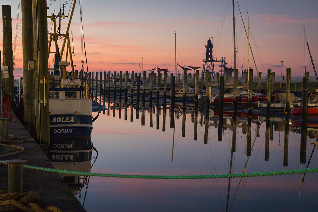 Hafen mit Leuchtturm