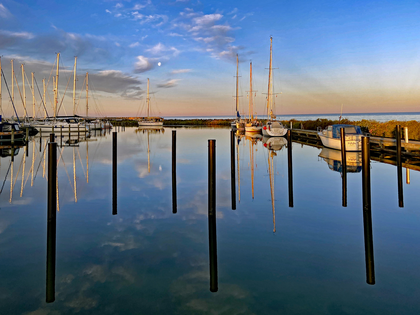 Hafen morgens 5 Uhr