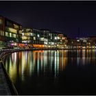 Hafen Münster bei Nacht