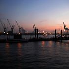 Hafen nach Sonnenuntergang II