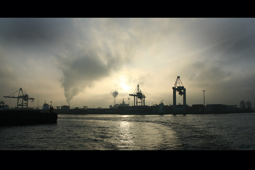 Hafen Novemberimpression