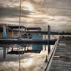 Hafen Pier1 am Cospudener See 