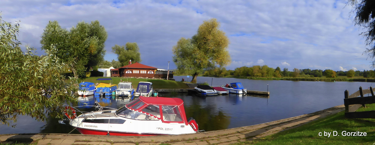 Hafen Pultusk und die Narew !