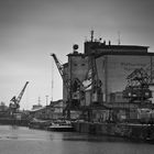 Hafen Regensburg im Januar 2010